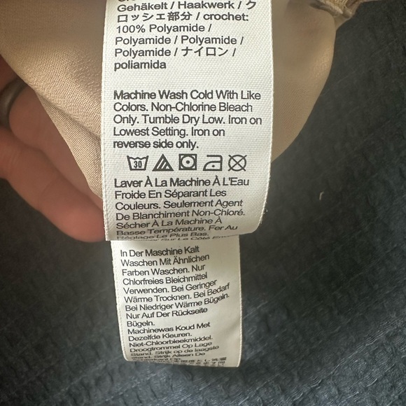 J. Crew Silver Sequin Skirt with Black Lace Trim - Picture 3 of 5